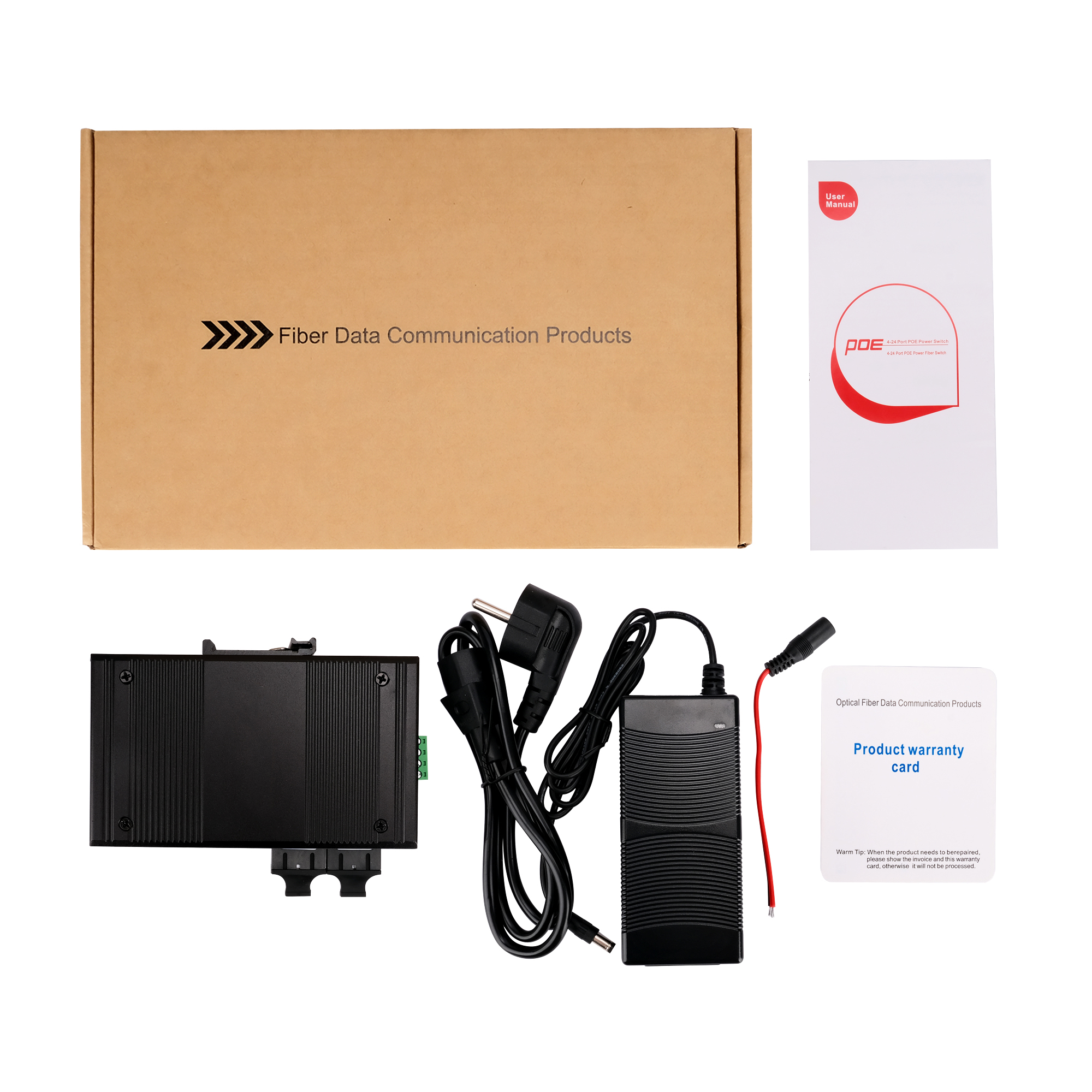 4*SFP 8 Port RJ45  Gigabit Ethernet Industrial Switch DIN-Rail