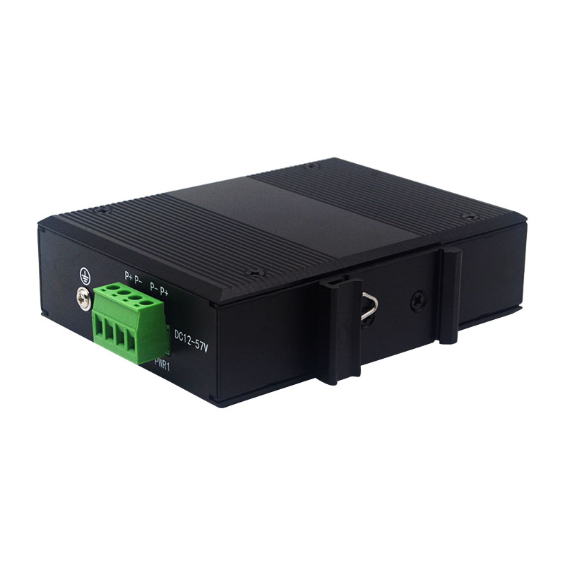 1 Port SFP 1/2/4 Port Gigabit Ethernet Industrial POE Switch DIN-Rail