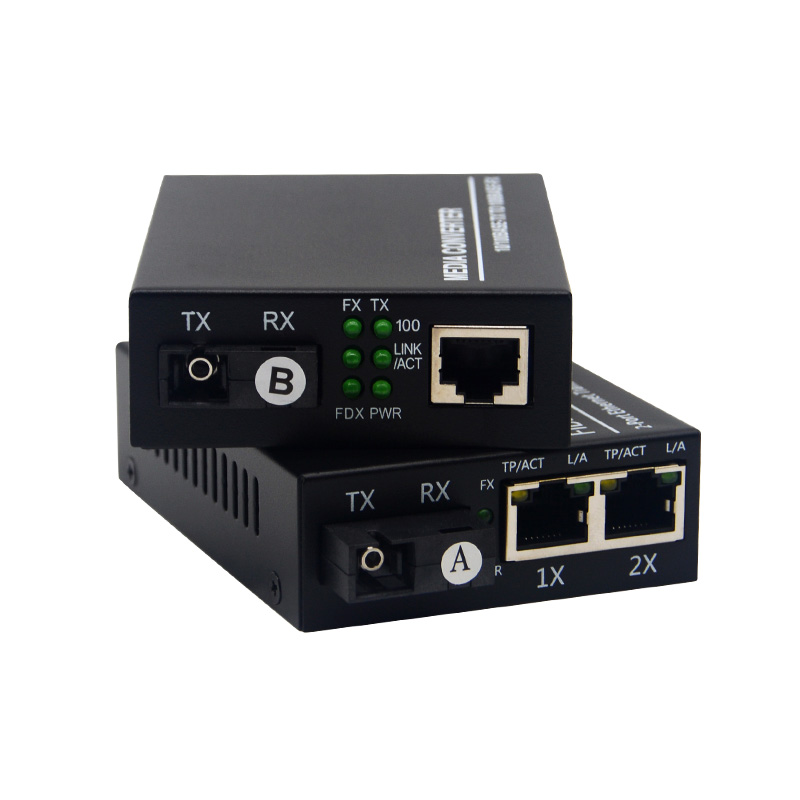 1 SC 1 Rj45 100Mbps Gigabit Fiber Media 