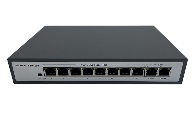 <strong> 8+2 port 100Mbps POE Switch with 2 port</strong>